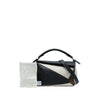 LOEWE Small Tricolor Calfskin Puzzle Satchel Secondhand