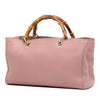 Gucci Medium Calfskin Bamboo Shopper Satchel Secondhand