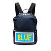 Secondhand Fendi Nylon Vocabulary Blue Backpack