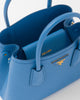 Prada Mini Double Saffiano Leather Handbag Secondhand