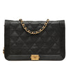 Chanel Quilted Caviar Boy Wallet on Chain Secondhand