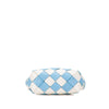 LOEWE Mini Woven Calfskin Gingham Surplus Basket Bag Secondhand