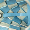 LOEWE Mini Woven Calfskin Gingham Surplus Basket Bag Secondhand