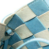 LOEWE Mini Woven Calfskin Gingham Surplus Basket Bag Secondhand