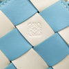 LOEWE Mini Woven Calfskin Gingham Surplus Basket Bag Secondhand