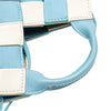 LOEWE Mini Woven Calfskin Gingham Surplus Basket Bag Secondhand