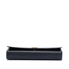 Saint Laurent Leather Monogram Crystal Studded Cassandre Clutch Secondhand