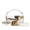 Fendi Zucca Graphic Print Coated Canvas Bikini Girls Baguette Satchel Secondhand