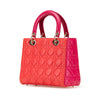 Dior Medium Bicolor Lambskin Cannage Lady Dior Secondhand