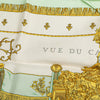 Hermès Vue Du Carrosse De La Galere La Reale Silk Scarf Secondhand