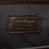 Ferragamo Leather Dial Lock Clutch Secondhand