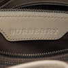 Burberry Medium Smoke Check Coated Canvas Walden Belted Hobo Secondhand