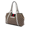 Gucci GG Canvas Web New Ladies Tote Secondhand