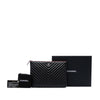 Chanel Medium CC Chevron Lambskin O Case Clutch Secondhand