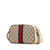 Gucci Small GG Supreme Textured Calfskin Web Ophidia Camera Bag Secondhand