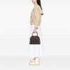 Fendi Pequin Coated Canvas Dome Satchel Secondhand