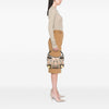 Burberry Haymarket Check Coated Canvas Hobo Bag Secondhand