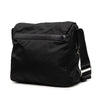 Prada Tessuto Zip Buckle Messenger Bag Secondhand