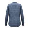 Secondhand CC Collection Corneliani Dark Blue Patterned Shirt, Size 40 IT