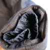 CC Collection Corneliani Down Quilted Puffer Coat in Black, Size 50 IT Secondhand