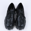 Prada Monolith Nylon & Leather Leather Loafers in Black 2EE342, Size 42 EU Secondhand
