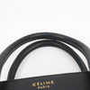 CELINE Luggage Micro Leather Handbag in Black Secondhand