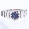 Bvlgari Lucea LU28S L4136 SS QZ Blue-Face Watch Secondhand