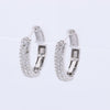 Collection Privée Diamond Earrings K18WG 4.4g 1.0 ct Secondhand