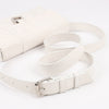 Balenciaga Hourglass Mock Croc Shoulder bag in White 671355 Secondhand