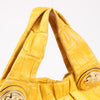 Gucci Exotic leathers - Alligator Hysteria Top 2way Handbag in Yellow Secondhand