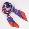 Hermès Carré 90 Fouets et Badines" 100% Silk Scarf in Purple Secondhand