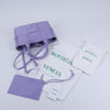 Bottega Veneta Nappa Maxi Intrecciato Small Arco 2Way Handbag in Purple Secondhand