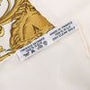 Hermès Carré 90 "LA PROMENADE DE LONGCHAMPS" 100% Silk Scarf in Ecru Secondhand