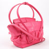 Bottega Veneta Arco Mini Paper Calfskin Maxi Intrecciato 2Way Handbag in Pink (Marketplaces) Secondhand