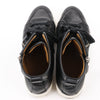 Hermès Leather High-Top Side Zip Sneakers in Black, Size 42 EU 182355ZH Secondhand