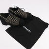 CHANEL Coco Tweed Felt Mark Leather x Fabric Boots G31378 in Black x Beige, Size 37 EU Secondhand