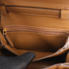 Secondhand Celine Classic Box Small Leather Shoulder Bag in Brown