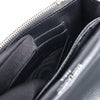 Saint Laurent Paris Sunset Mock Croc Shoulder Bag in Black Secondhand