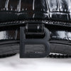 Balenciaga Hourglass Mock Croc Shoulder bag in Black Secondhand