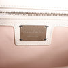 BVLGARI Serpenti Leather Chain Shoulder Bag in White Secondhand