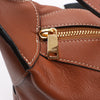 CELINE Supple Calfskin Medium Romy Shoulder Bag in Brown Secondhand