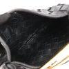 Bottega Veneta Intrecciato Sardines Leather Shoulder Bag in Black Secondhand