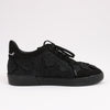 CHANEL Camelia Lace x Suede Sneakers in Black G34815, Size 37 Secondhand