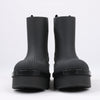 Chloe Rubber Rain Ankle Boots in Black 032324, Size 39 EU Secondhand