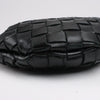 Bottega Veneta Intrecciato Sardines Leather Shoulder Bag in Black Secondhand