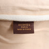HERMES Victoria 43 Taurillon x Toile Travel Bag in Brown x Beige Secondhand