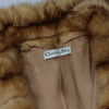 Secondhand Vintage Christian Dior Paris Golden Marten Fur Coat