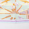 Hermes Carré 90 "LA BERLINE BAYADERE" Silk handkerchief in Pastel Secondhand