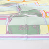 Hermes Carré 90 "LA BERLINE BAYADERE" Silk handkerchief in Pastel Secondhand