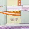 Hermes Carré 90 "LA BERLINE BAYADERE" Silk handkerchief in Pastel Secondhand